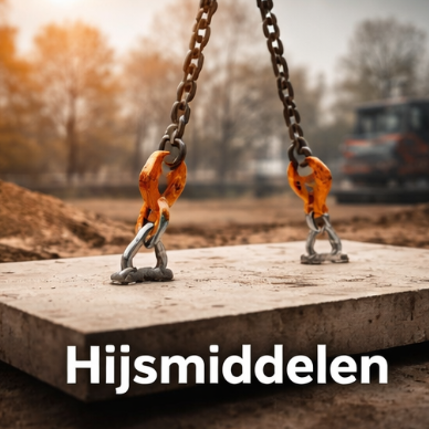 Hijsmiddelen zoals stelconplaathaken huren in het Westland
